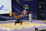 Gaëlle NAYO KETCHANKE 107kg à l'arraché