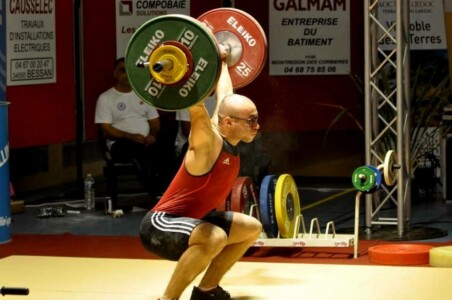 Arraché à 103kg de Samuel GARNIER