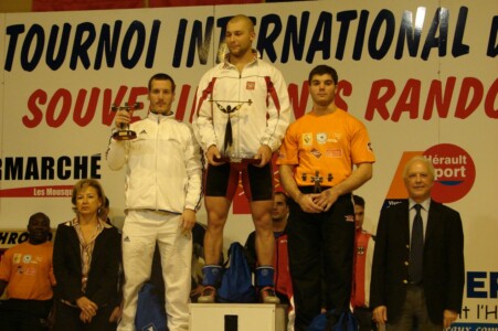 Podium masculin : 1er Barthomiej BONK (Pologne), 2ème Benjamin HENNEQUIN (France) et 3ème (Jean Baptiste BARDIS (France)
