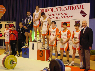 Podium des petits as