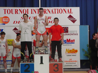 Podium des petit as: 1er Steve KARKAR