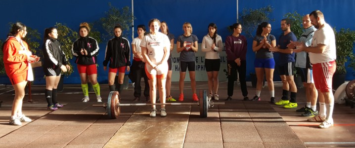 Océane SEVERAC Championne de l'Hérault