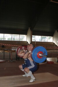 Épaulé à 120kg de Jérôme CARMONA