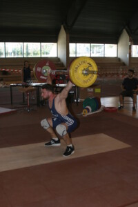 Arraché à 105kg d'Aurélien MATHIEU