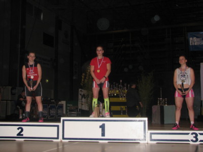 Podium des 53kg F
